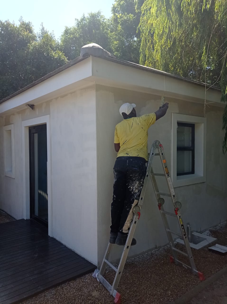 Exterior wall painting — Somerset West